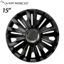 Тасове Versaco Royal RC черни за 15'' джанти, комплект от 4 броя, снимка 2
