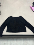 Черна блуза, снимка 1 - Блузи с дълъг ръкав и пуловери - 44687217