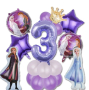 Парти сет балони Замръзналото кралство , снимка 12