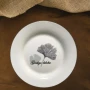 Керамична чиния Ginkgo Biloba, снимка 1