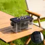 LED челник със сензор соларно зареждане и power bank, снимка 8
