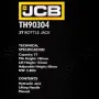 Хидравличен крик JCB , тип бутилка, 3т – TH90304, снимка 5