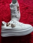 Дамски бели кецки, снимка 2