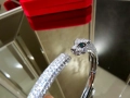 CARTIER Panthere de Cartier White Gold Diamonds Дамска Гривна, снимка 5