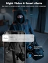 Нови 2 броя Вътрешна охранителна камера 1080P WiFi Нощно виждане AI, снимка 5