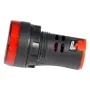 Сигнална лампа, червена пулсираща LED сигнална лампа, 220V, снимка 5