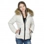 ТОП ЦЕНА Дамско зимно шушляково яке – 4089 качулка с естествен пух от лисица, снимка 11