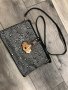 Дамска чанта с кристали, снимка 2