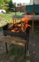 Комбинирана скара / барбекю на дървени въглища и ток, снимка 5