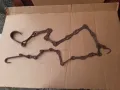 Стара верига за огнище от ковано желязо , здрава, снимка 1