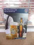 Метална табела бира Paulaner немска халба голяма бутилка бар, снимка 1