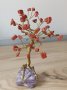 Декоративно дърво на парите с минерали , снимка 1 - Декорация за дома - 42211838