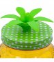 СТЪКЛЕН БУРКАН ЗА НАПИТКИ И КОКТЕЙЛИ С ФОРМА НА АНАНАС - код 2661, снимка 6