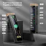 Нов 40GB дигитален диктофон AI транскрипция Bluetooth Гласов рекордер, снимка 5