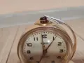 Стар рядък будилник Слава глобус, снимка 4