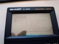 Sharp EL-9600 Графичен калкулатор Редактор на уравнения Калкулатор, снимка 10