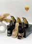 Dolce&Gabbana Дамски Чехли С Метален Дебел Ток Долче И Габана - Различни Цветове Код SEM-541, снимка 1