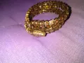 Гривна змия с камъчета, снимка 1