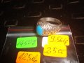 СРЕБЪРЕН ТЮРКОАЗЕН ОРНАМЕНТИРАН РЪЧНО ПРЪСТЕН СРЕБРО 925 ЮВЕЛИРНА СТАРА МАЙСТОРСКА ИЗРАБОТКА 14507, снимка 9