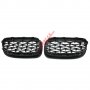 Бъбреци, решетки diamond style за БМВ / BMW F10 F11 2009 - 2017 черен гланц, снимка 5