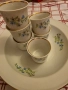 Порцеланов сервиз за ракия и салата, снимка 2