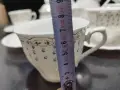 Стар български костен порцелан сервиз за чай , снимка 14