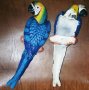 	 Декоративна фигура - Папагал /син/, снимка 3