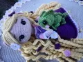 Рапунцел / Rapunzel  Плетена кукла, снимка 6