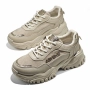 Дамски сникърси в бежово , снимка 6