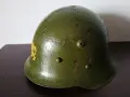 Българска военна каска от войната . , снимка 4