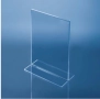Плексигласова Двустранна Стойка А5 за Рекламни и Информационни Материали, снимка 2