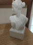 Класически порцеланов бюст на богиня Дияна, перфектно изпълнение чиста, нова , снимка 5