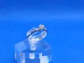 Годежен пръстен с Диамант VVS1 0.23ct, снимка 6