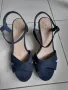 Сини сандали на платформа - марка OYSHO. , снимка 4