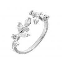 Сребърен пръстен с камъни , снимка 2 - Пръстени - 38763343