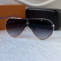 Louis Vuitton Mъжки слънчеви очила маска висок клас, снимка 5 - Слънчеви и диоптрични очила - 39123065