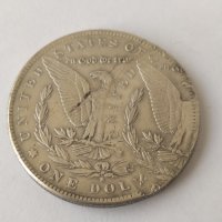  Монета От ONE DOLLAR 1893 Със Грешка При Отпечатването, снимка 4 - Нумизматика и бонистика - 30385406