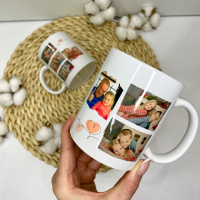 Комплект персонализирани чаши със снимки : за БАБА и за ДЯДО, снимка 2 - Подаръци за рожден ден - 44709564