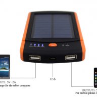 Соларна Външна Батерия 6000mAh, снимка 7 - Външни батерии - 30912858