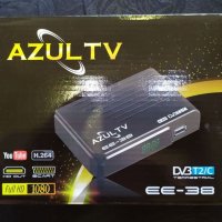 Цифров тунер AZUL TV DVB T2/C  ,Ново. Комбиниран ТВ тунер., снимка 1 - Приемници и антени - 30630054