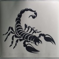 Стикери, лепенки Скорпион. Sticker Scorpion, снимка 5 - Аксесоари и консумативи - 38225904
