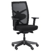 Ергономичен стол FREDO E - черен, снимка 1 - Столове - 40570111
