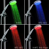 Универсален Светещ душ в 3 цвята, снимка 1 - Други стоки за дома - 39932896