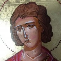 Икона Св. Фанурий, снимка 3 - Икони - 38968300