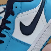 Nike Air Jordan 1 Low UNC Blue Нови Оригинални Обувки Маратонки Размер 42 Номер Кецове Снукърси Сини, снимка 12 - Маратонки - 39339513
