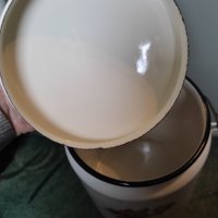 Емайлирана кана за мляко , снимка 5 - Други ценни предмети - 38859727