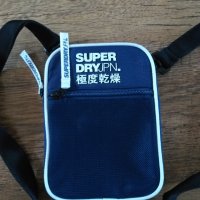 SUPERDRY SPORTS POUCH BAG NAVY - страхотна малка чанта НОВА БЕЗ ЕТИКЕТИ, снимка 4 - Чанти - 39080606