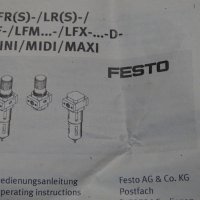 филтър-група Festo LFMB/A-D-MIDI-DA 3/8 precision filter, снимка 11 - Резервни части за машини - 35228876