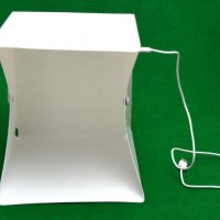Палатка за продуктова фотография с LED осветление , снимка 1 - Светкавици, студийно осветление - 36921565