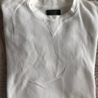 Мъжка бяла тениска ZARA , S/M, снимка 1 - Тениски - 29423592